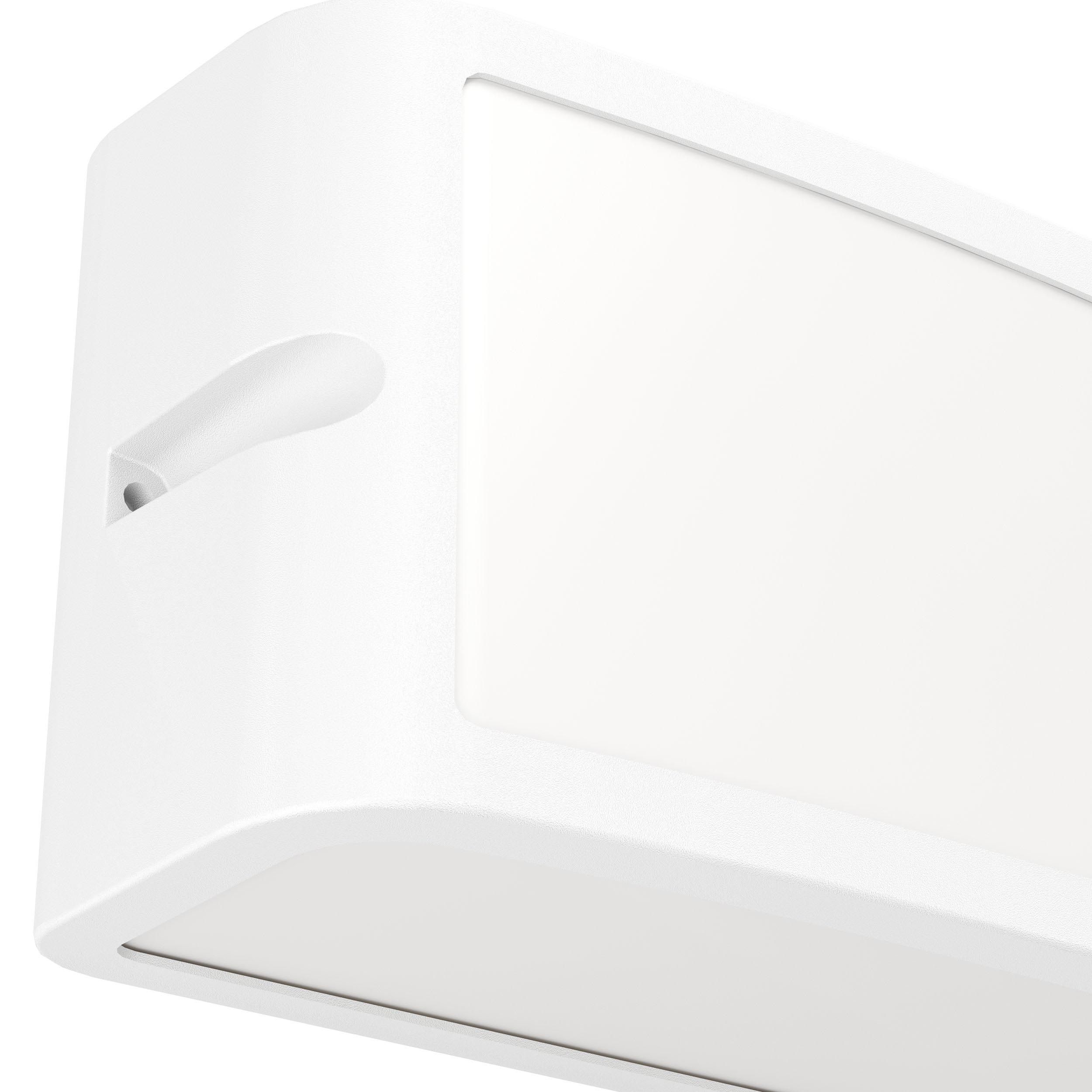 Applique extérieure métal blanc CAMARDA LED INT 3X10,5W