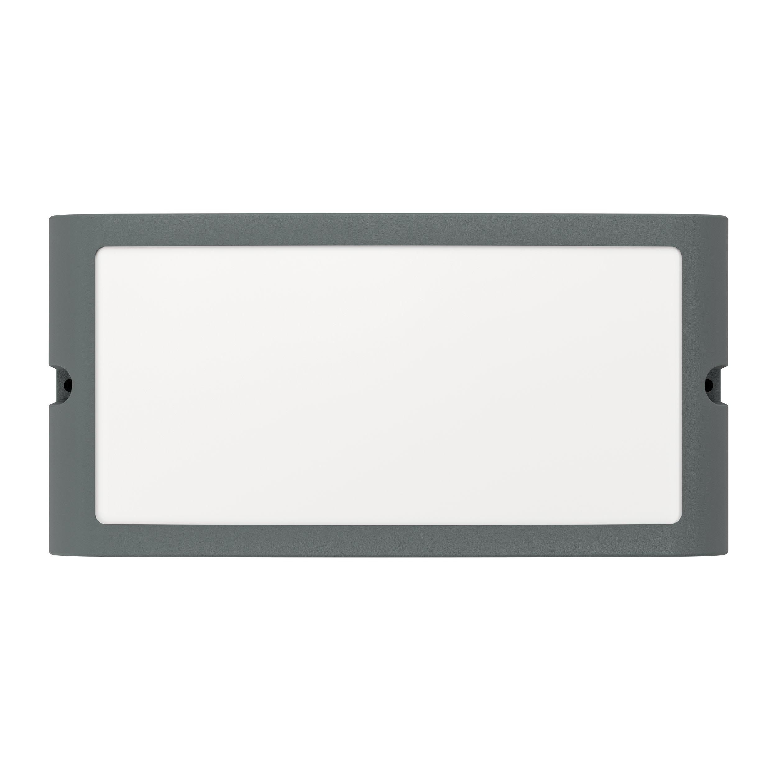 Applique extérieure métal anthracite CAMARDA LED INT 1X10,5W