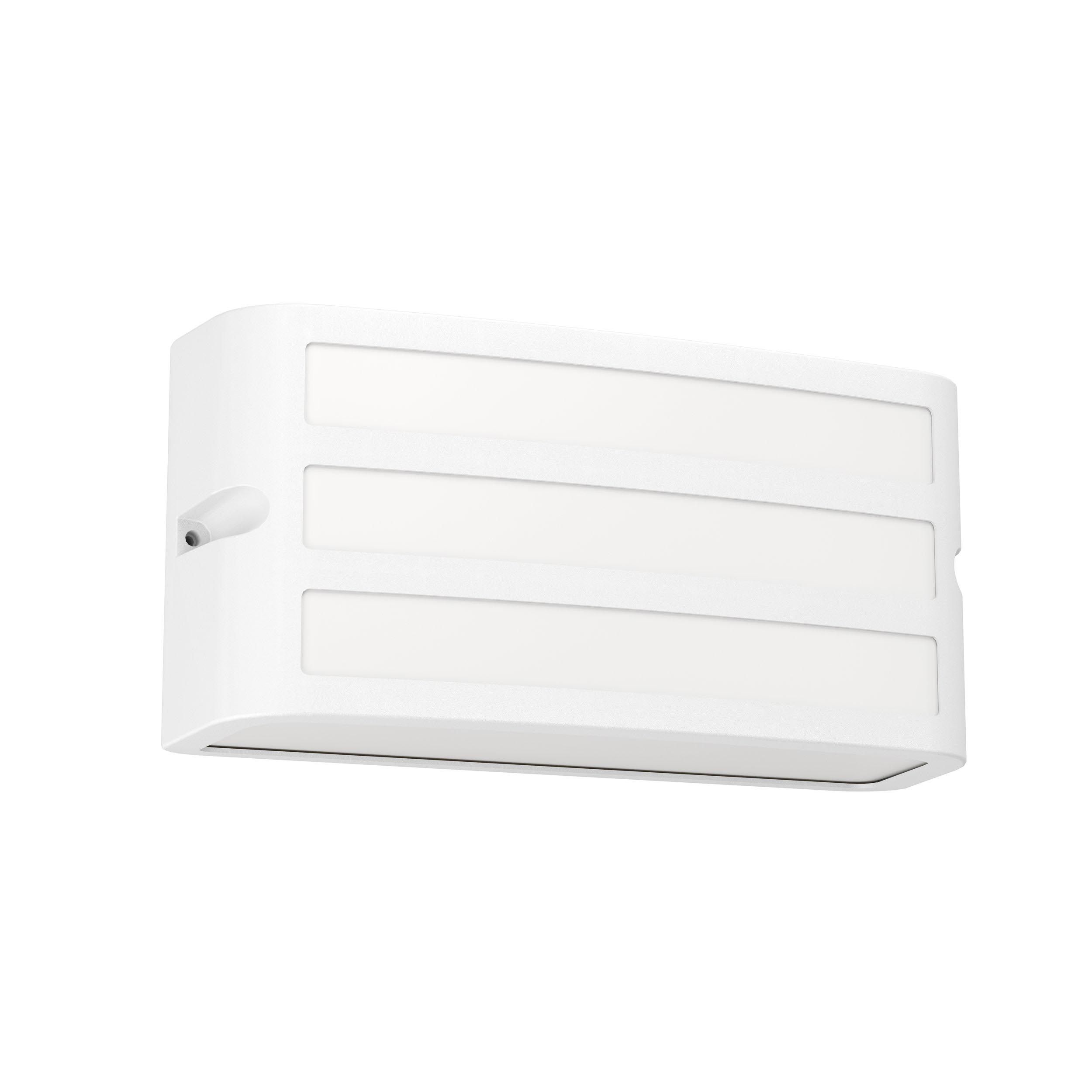 Applique extérieure métal blanc CAMARDA E27 1X40W