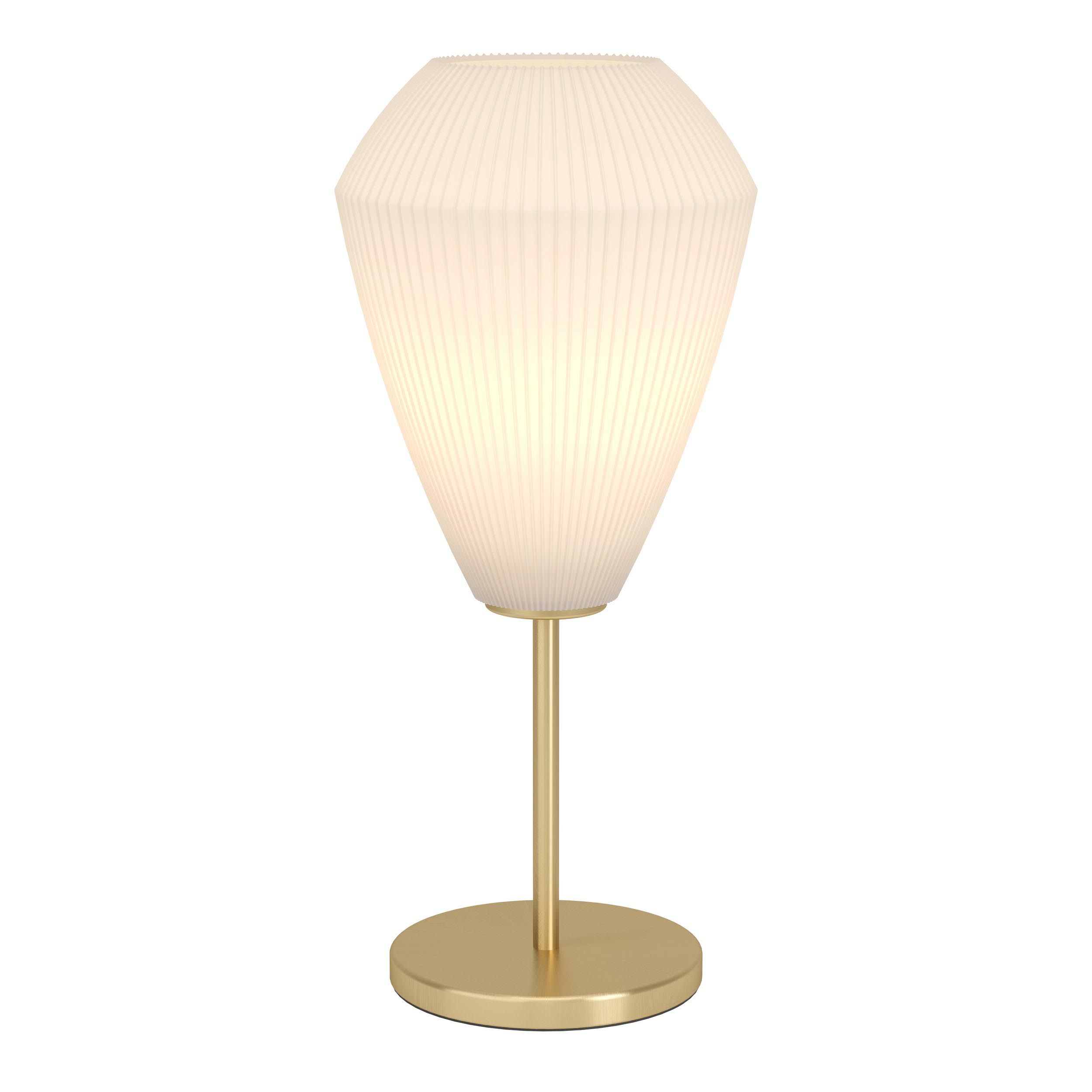 Lampe de table métal taupe CAPRAROLA E27 1X40W