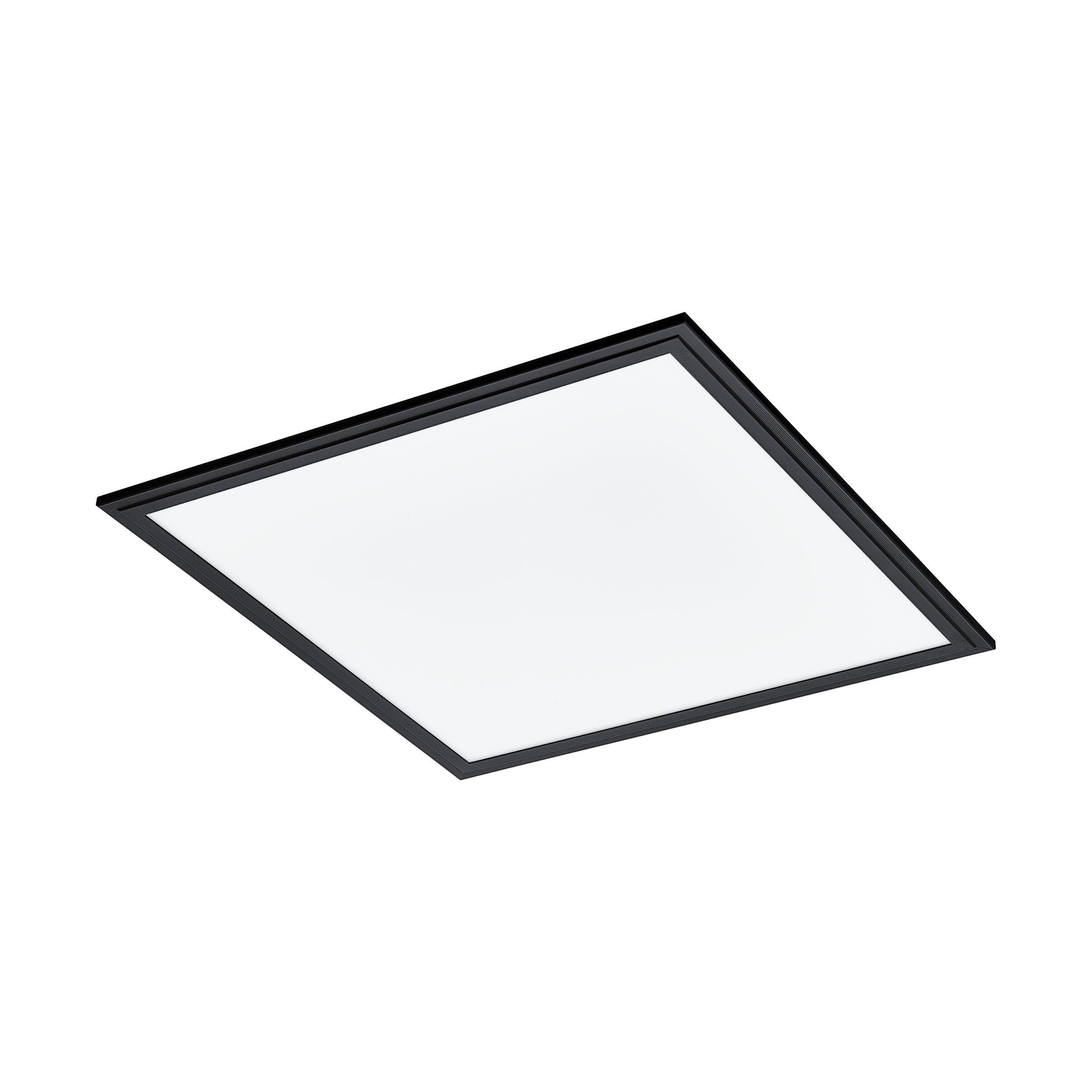 Plafonnier plastique noir SALOBRENA 1 LED INT 1X21,5W