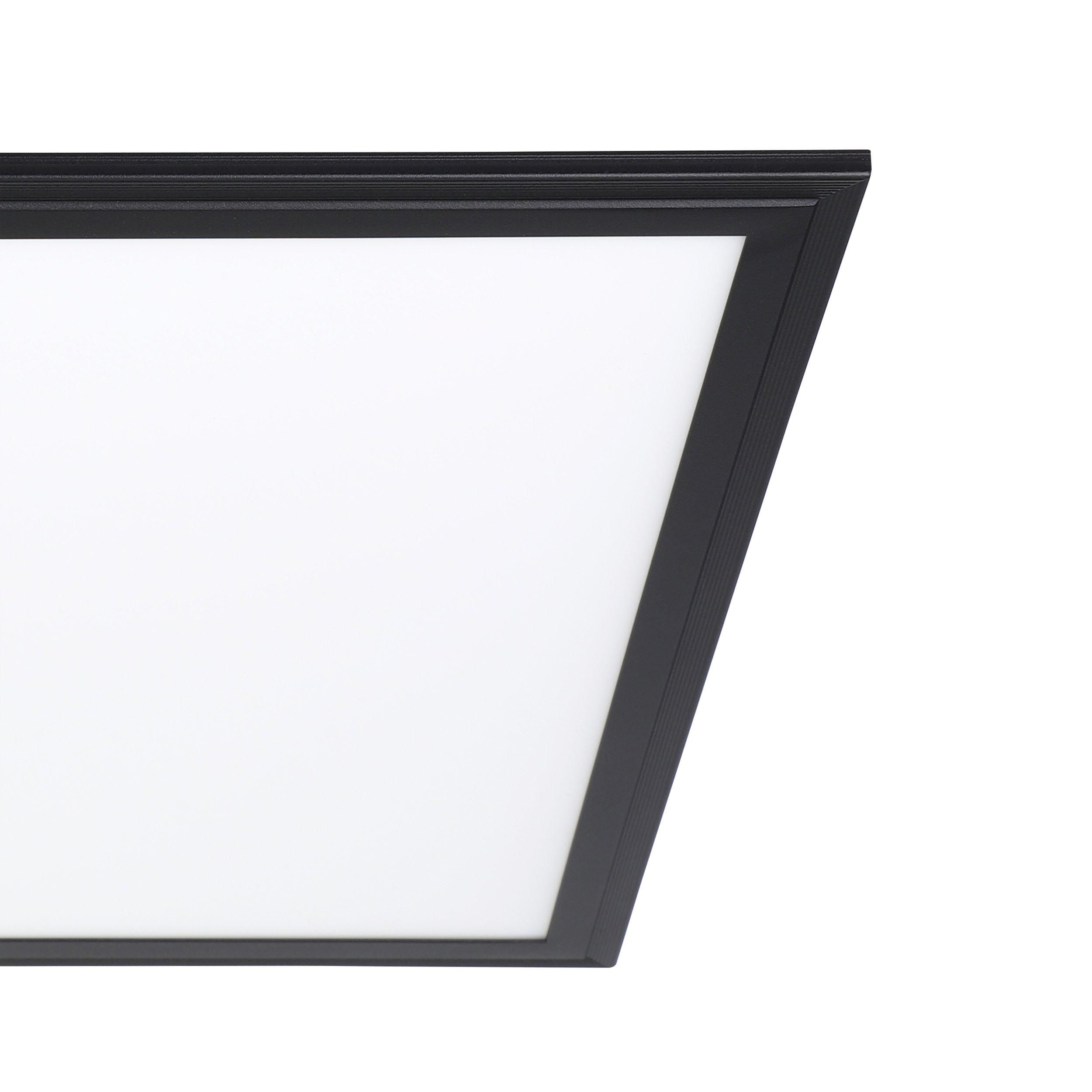 Plafonnier plastique noir SALOBRENA 1 LED INT 1X21,5W