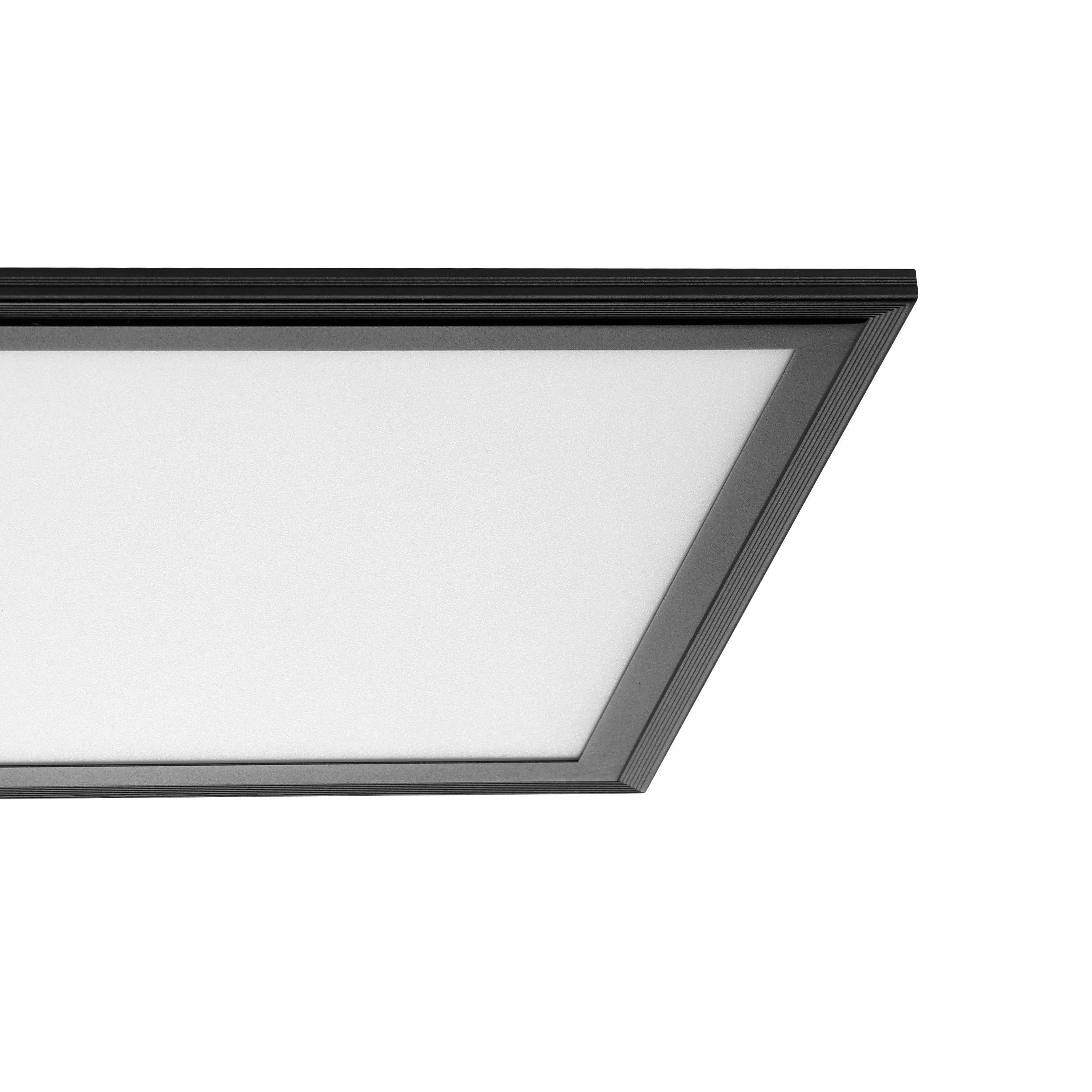 Plafonnier métal noir SALOBRENA 1 LED INT 1X33W