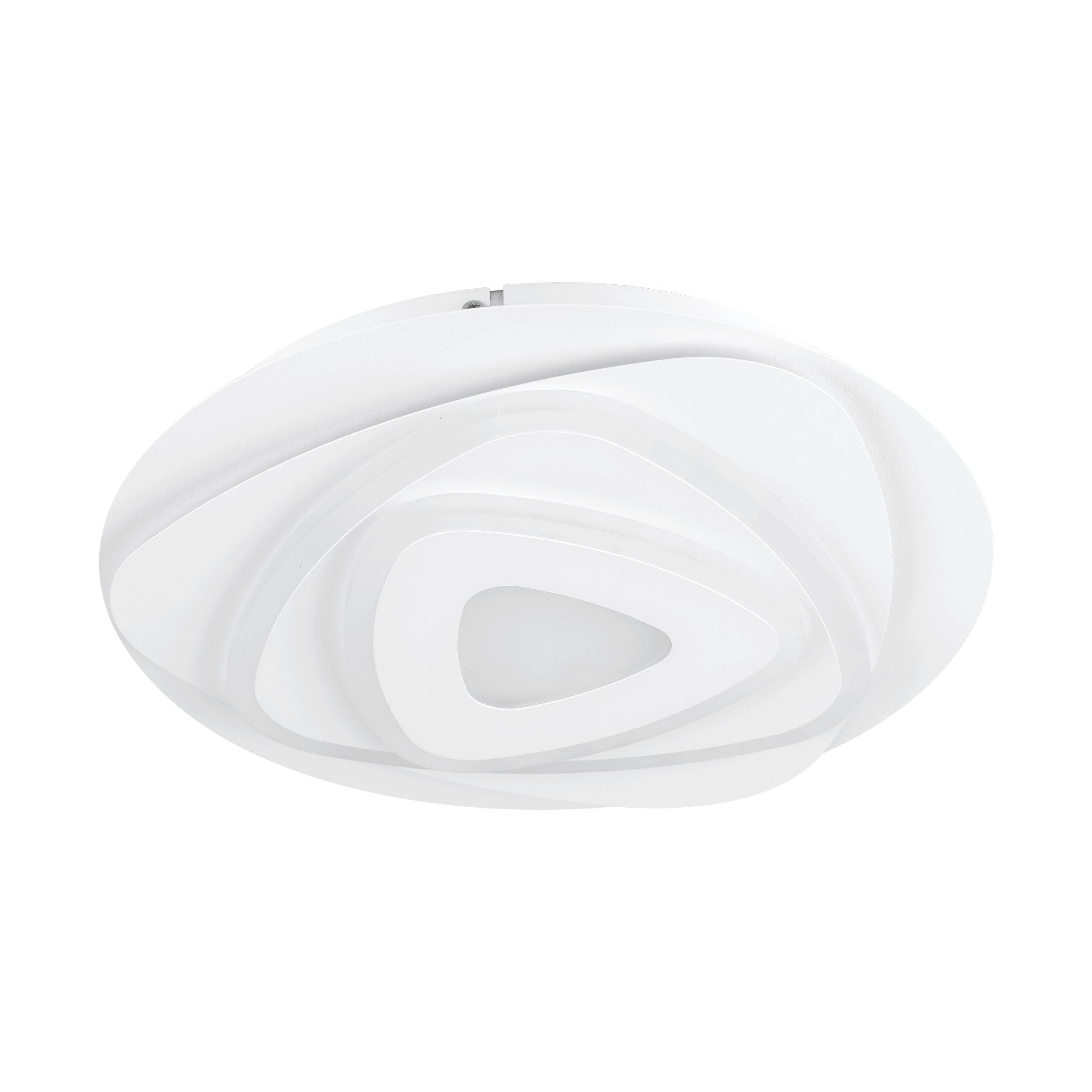 Plafonnier métal blanc PALAGIANO LED INT 3X14,7W