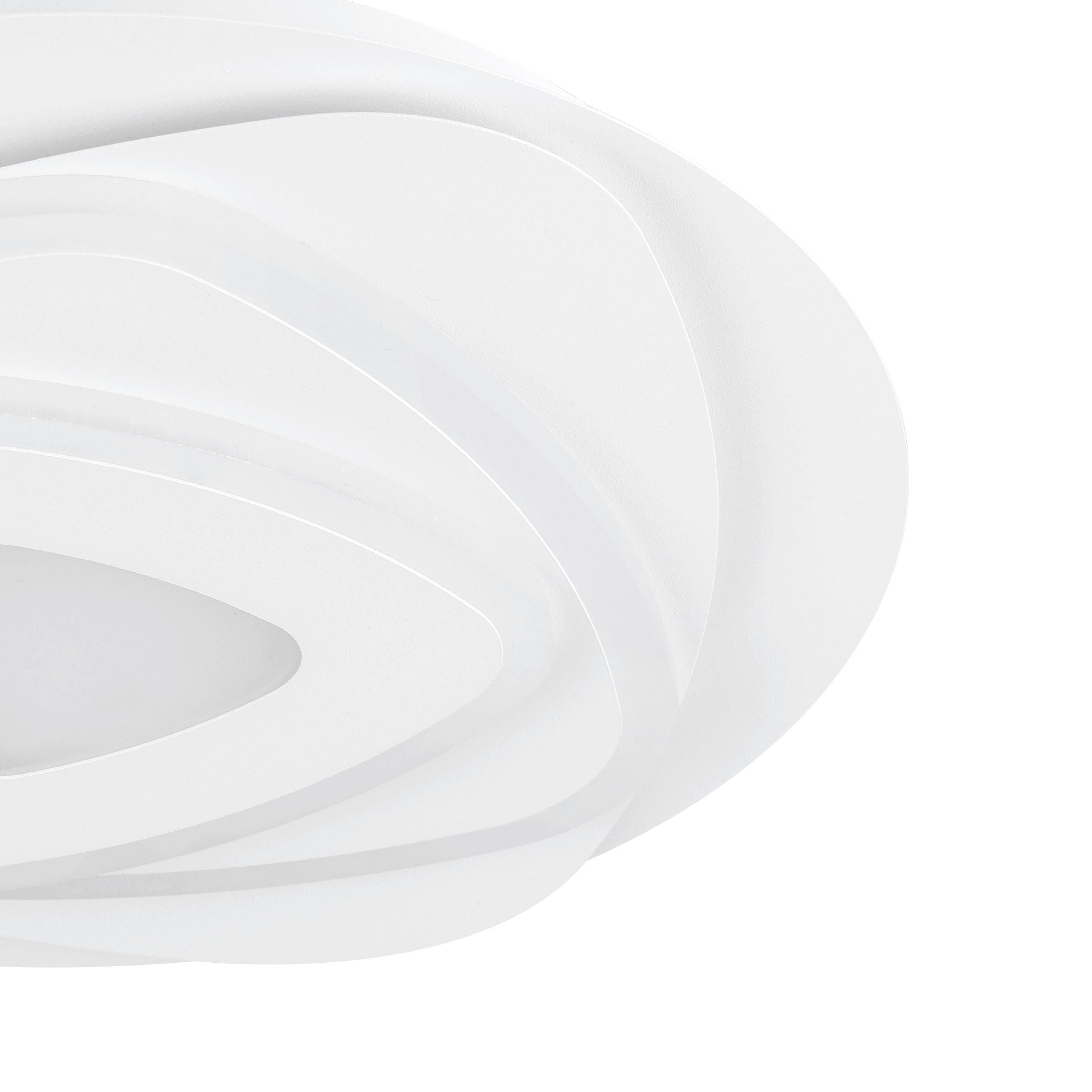 Plafonnier métal blanc PALAGIANO LED INT 3X14,7W