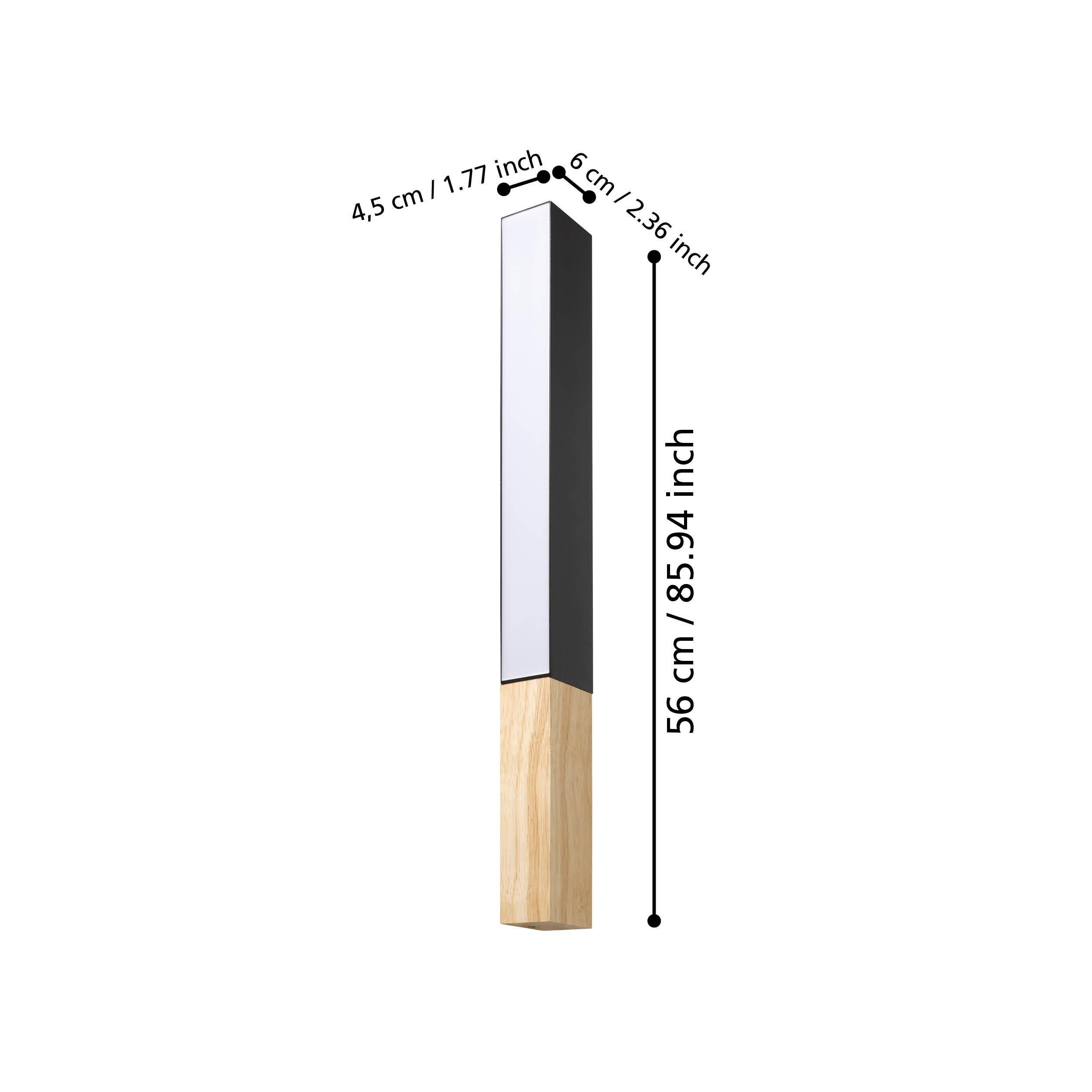 Lampe de table bois naturel TUDONS LED INT 1X12W