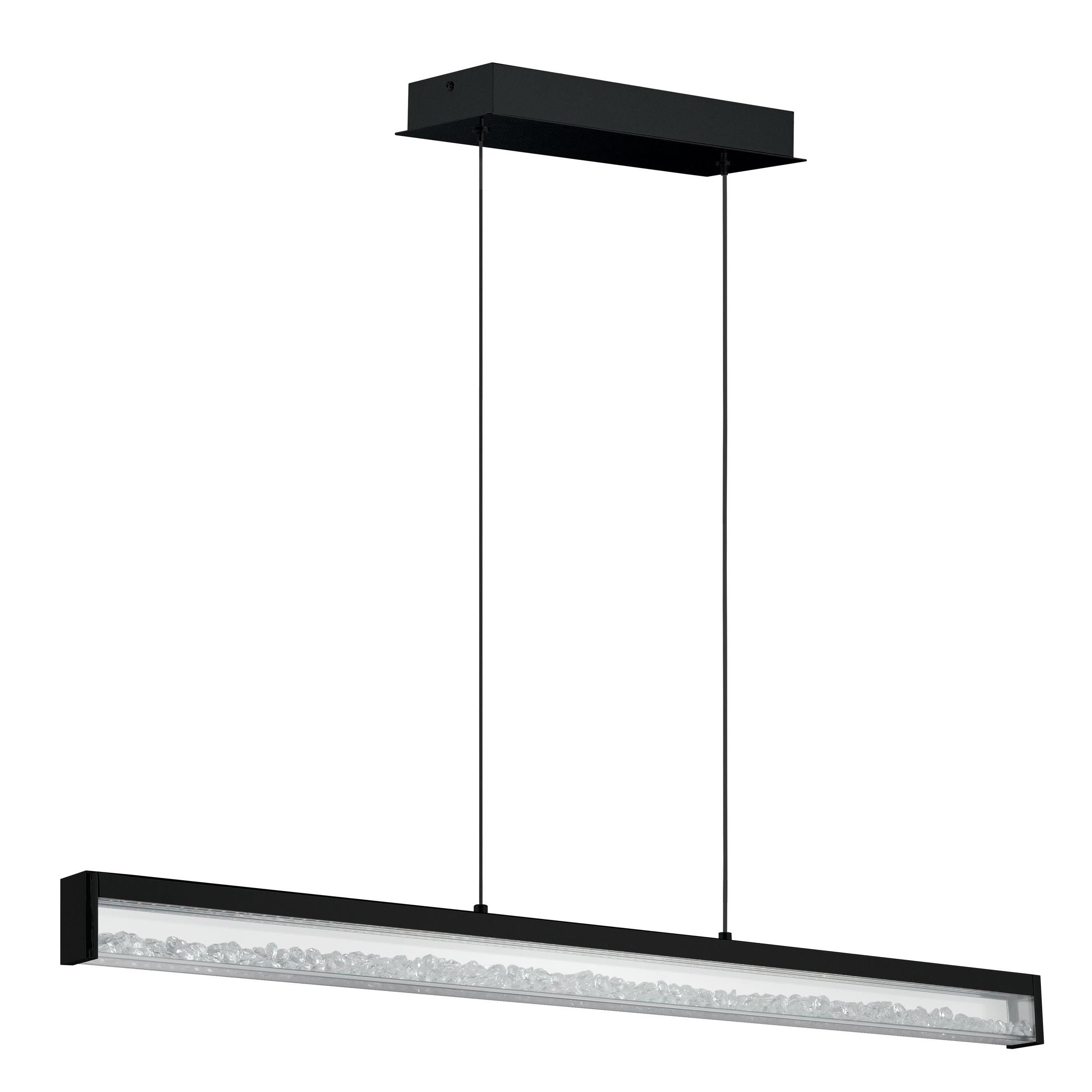 Suspension LED CARDITO 1 Métal noir L100cm