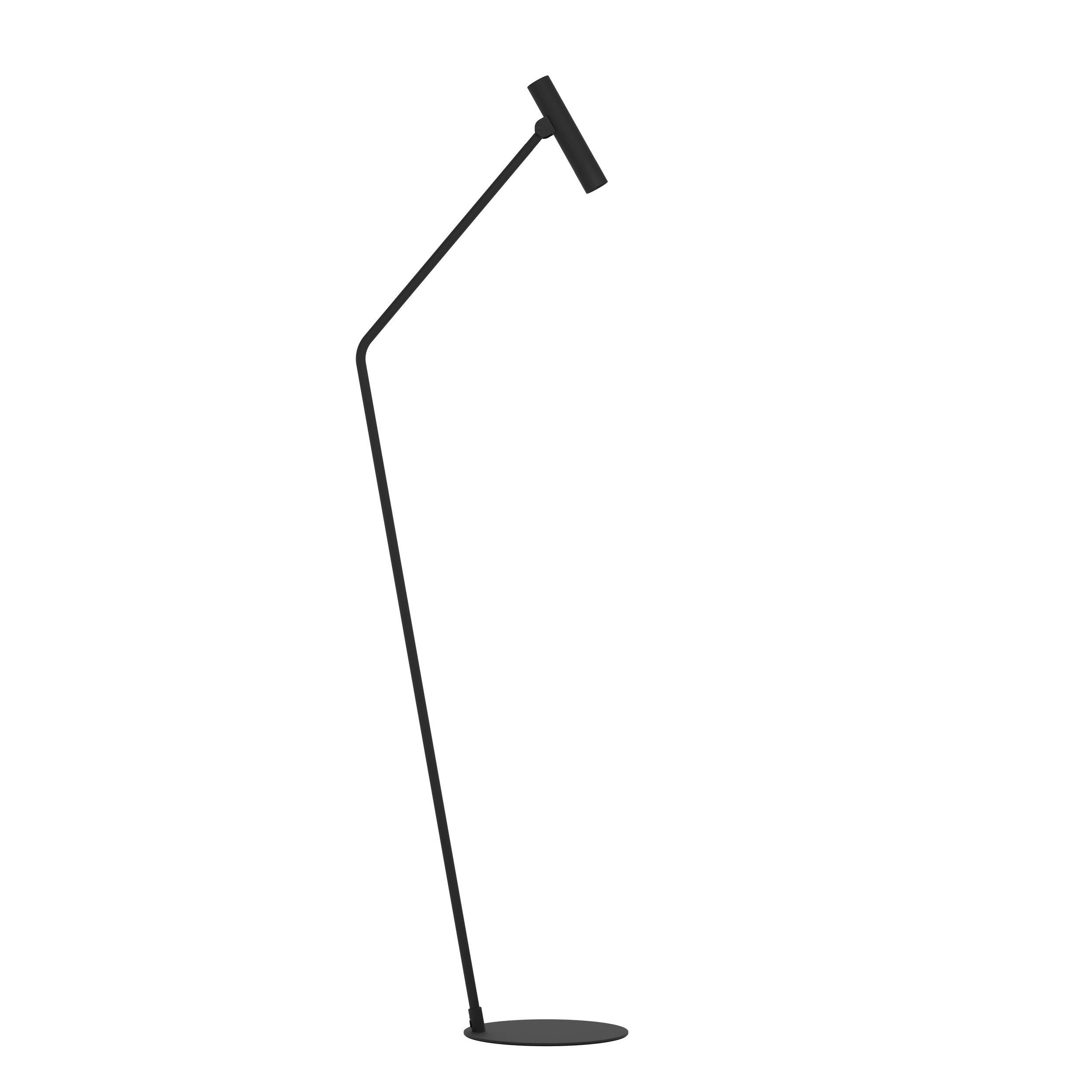 Lampadaire métal noir ALMUDAINA LED INT 1X5W