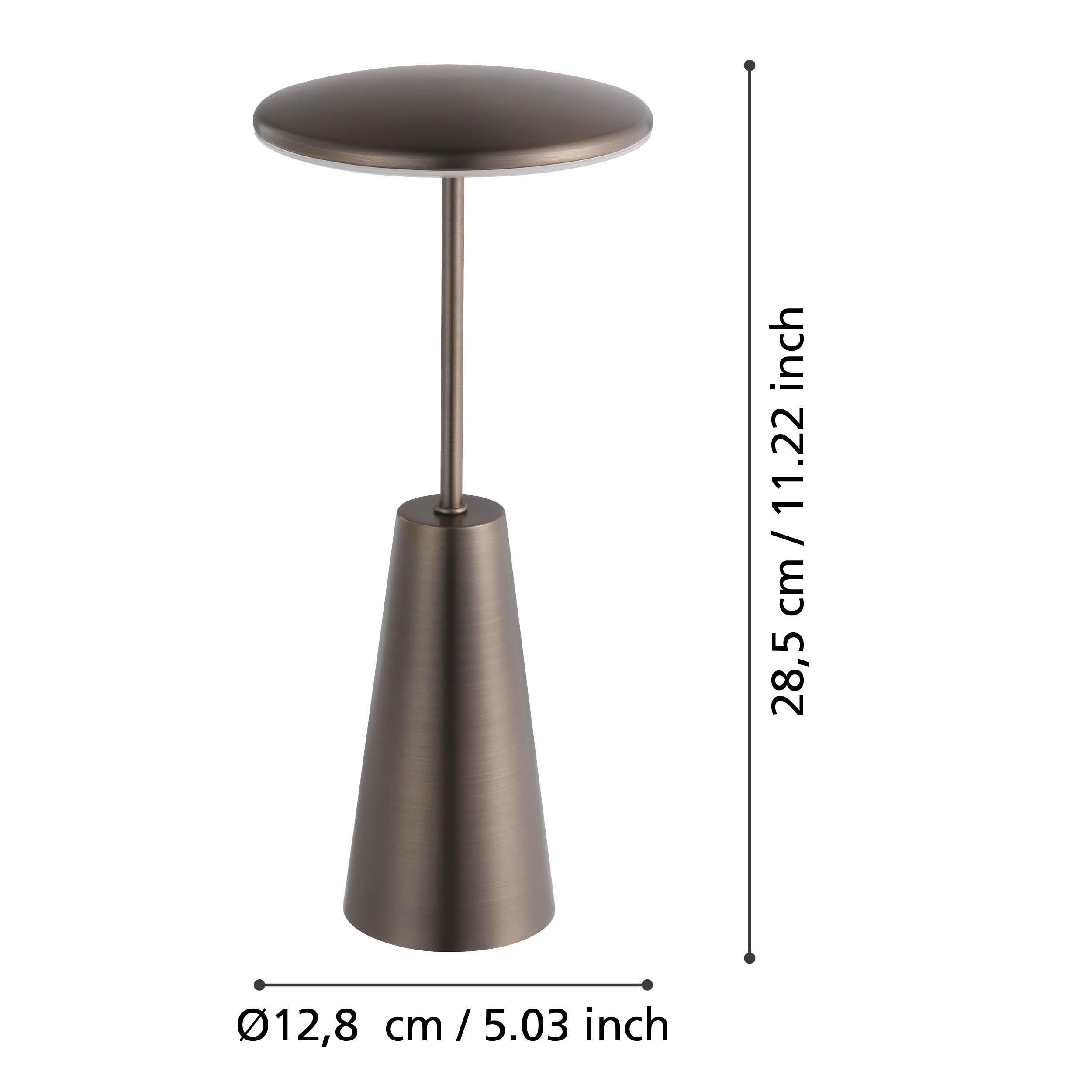 Lampe de table extérieure métal bronze PICCOLA LED INT 1X2,8W