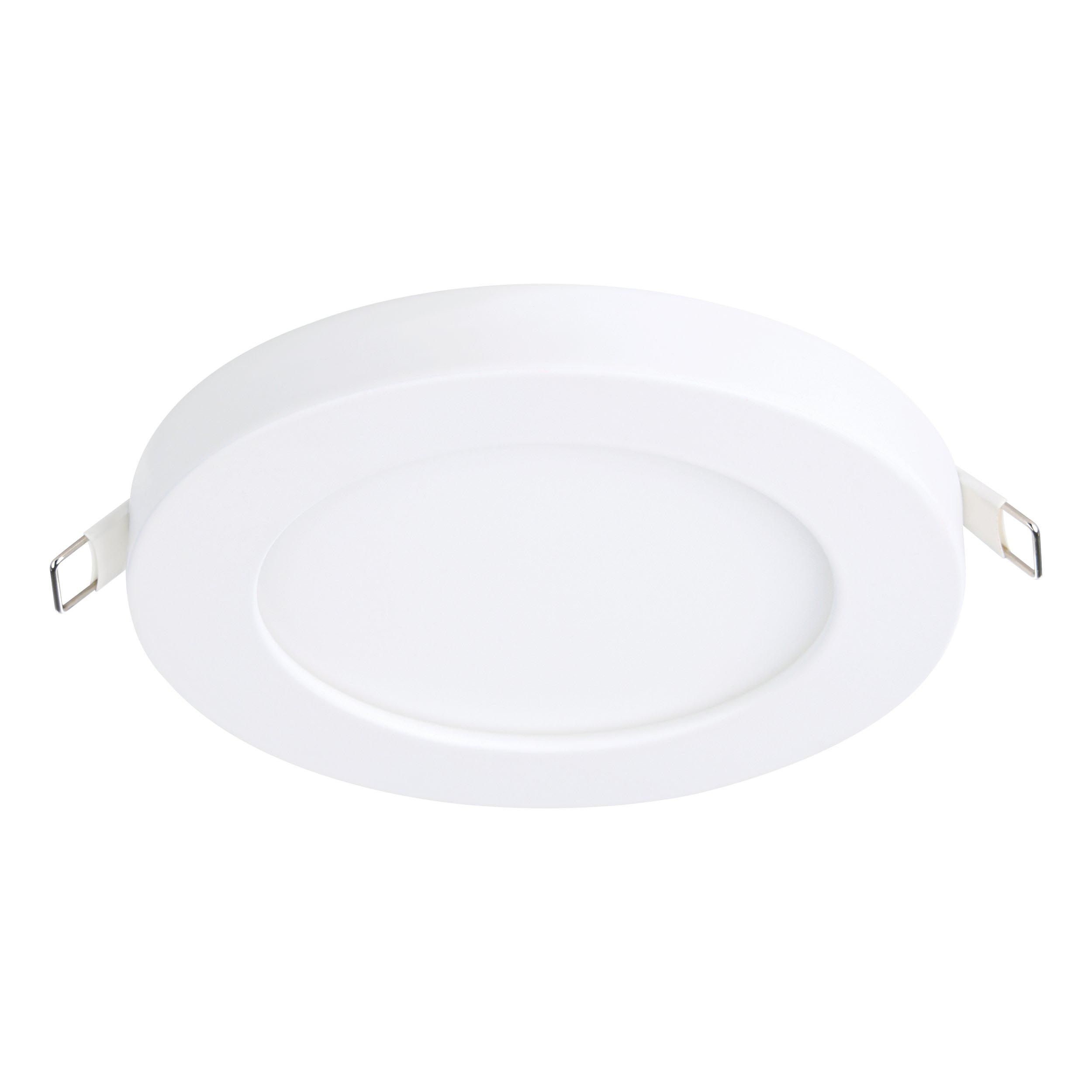 Applique extérieure en aluminium blanc FUEVA FLEX led intégrée 5,5W