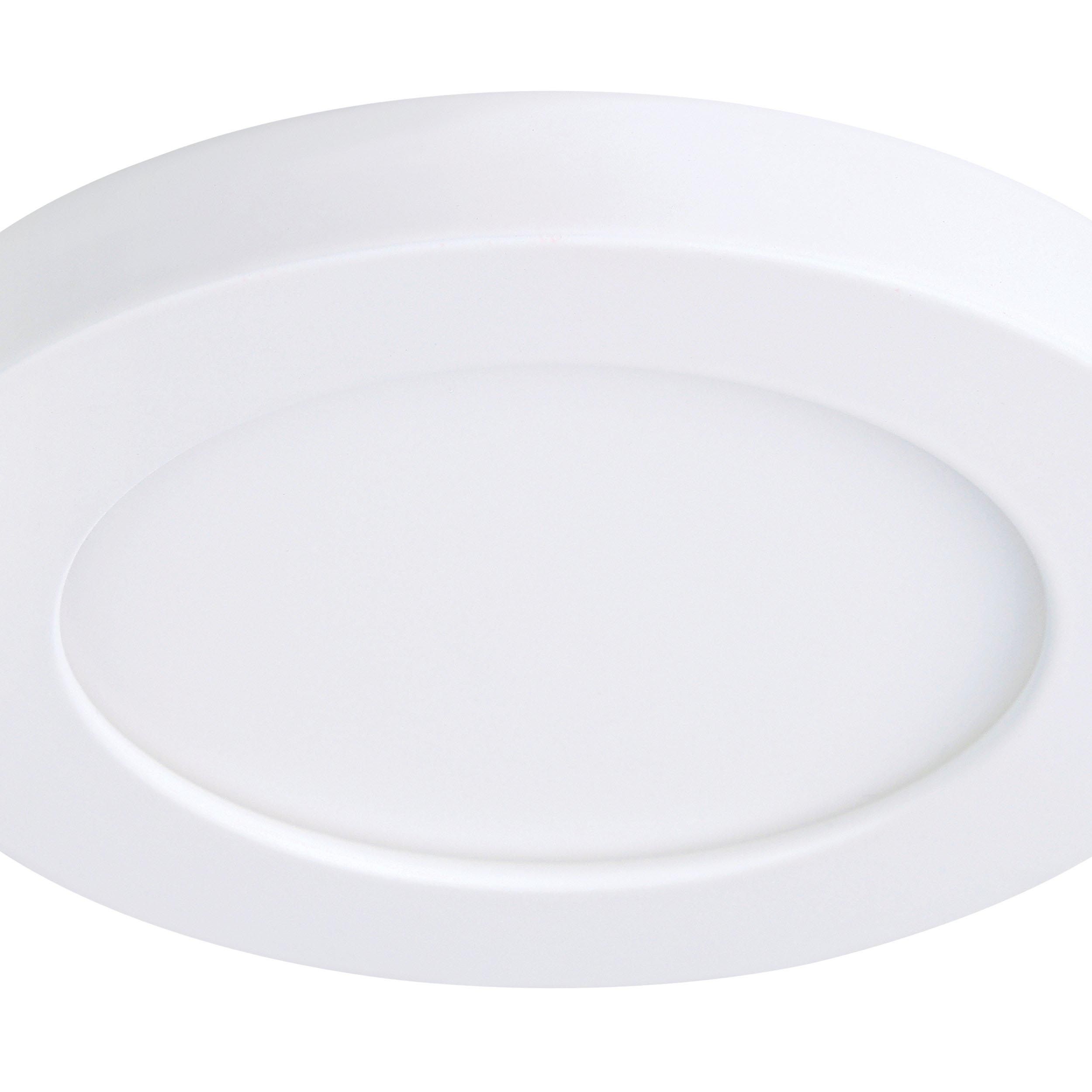 Applique extérieure en aluminium blanc FUEVA FLEX led intégrée 5,5W