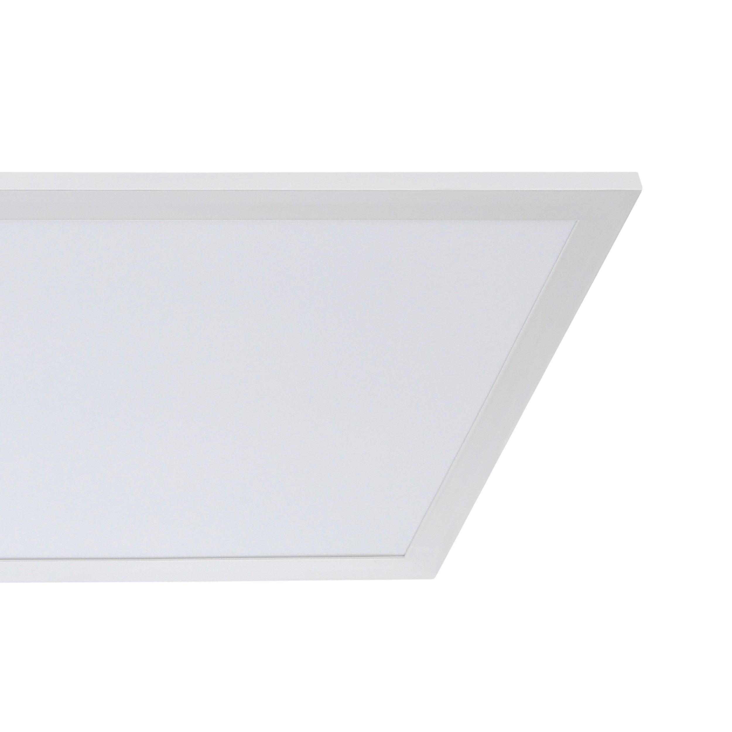 Lustre et plafonnier extérieur plastique blanc RABASSA D119,5CM LED INT 1X34,5W