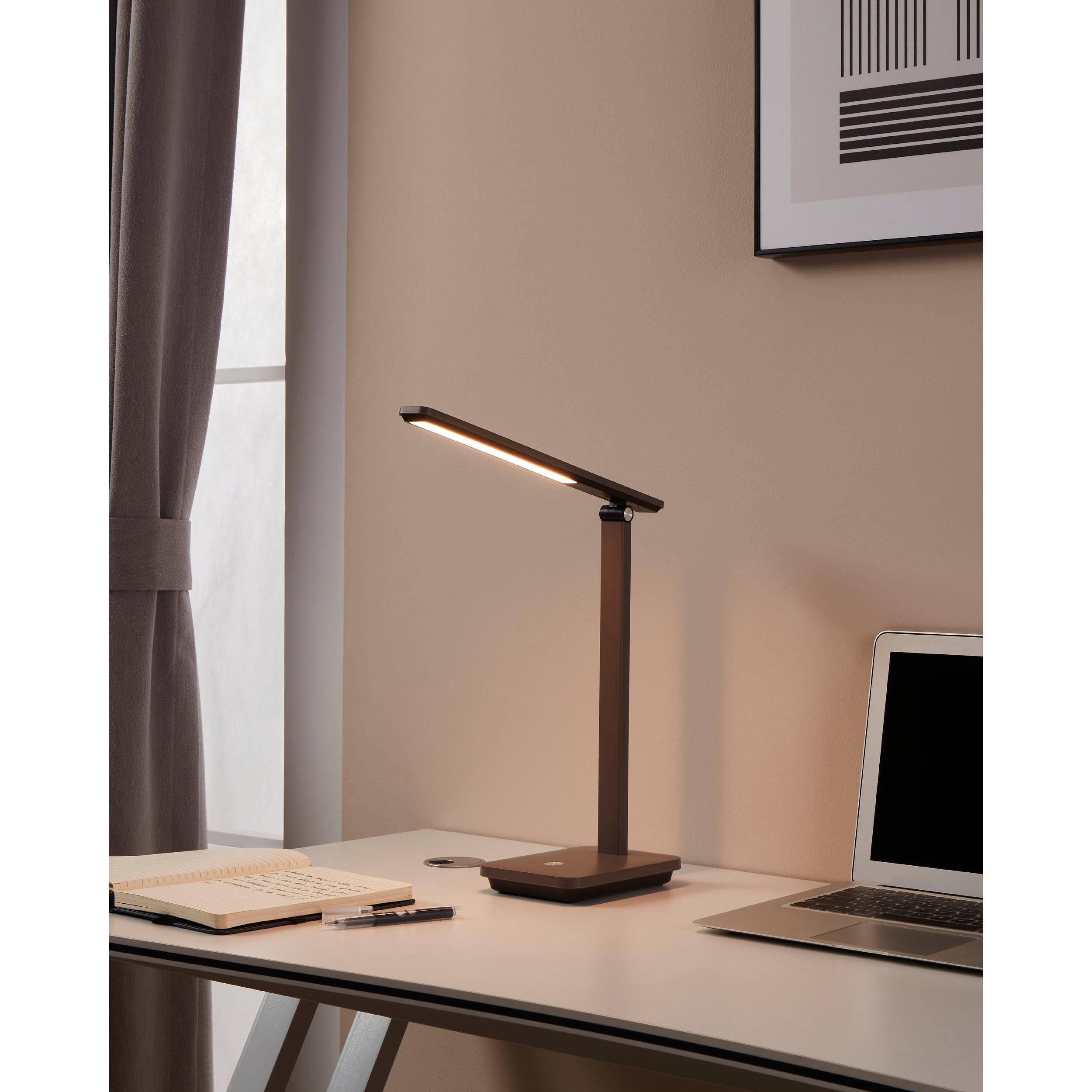 Lampe de bureau plastique noir INIESTA LED INT 1X3,6W