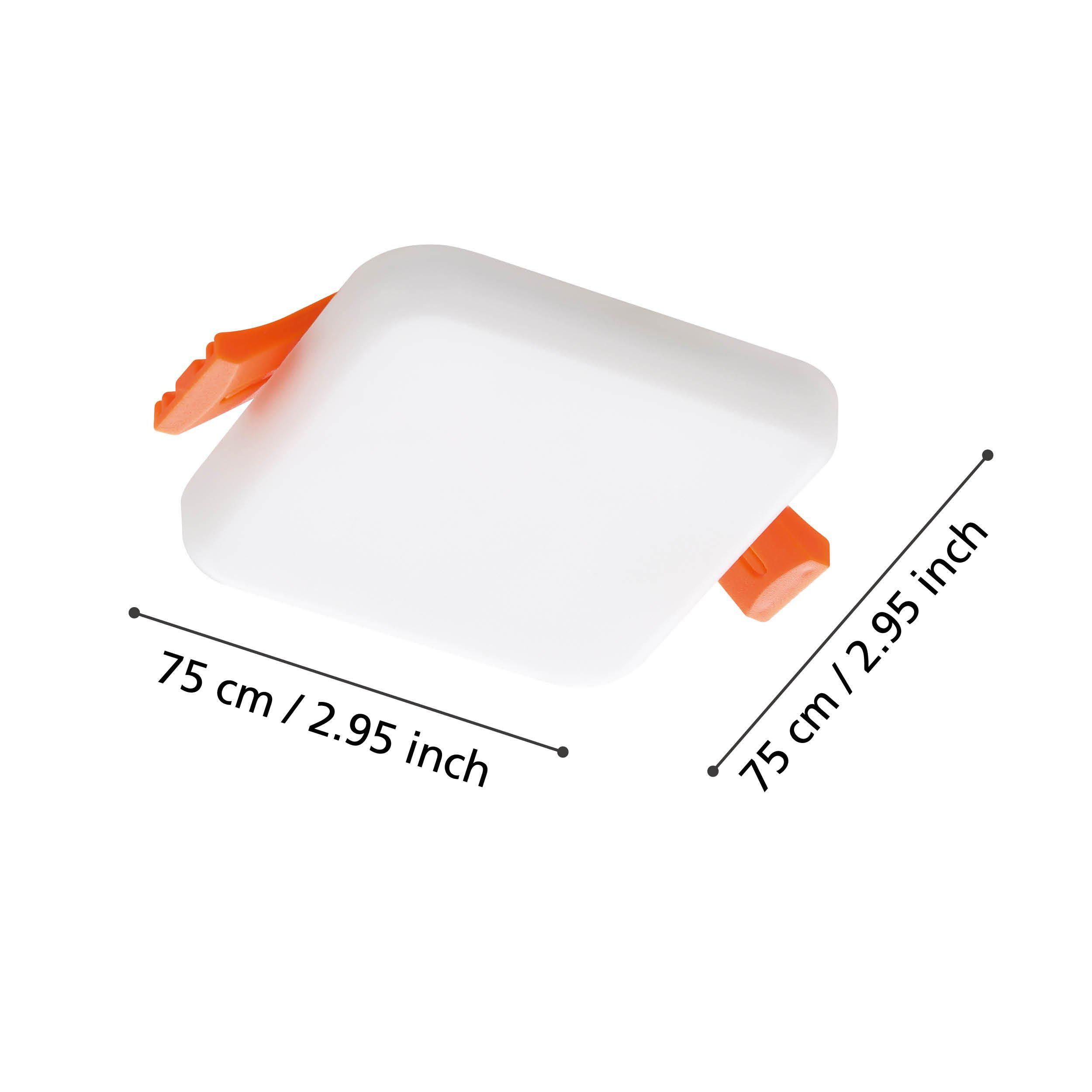 Lustre et plafonnier extérieur plastique blanc RAPITA L7,5CM LED INT 1X4,5W