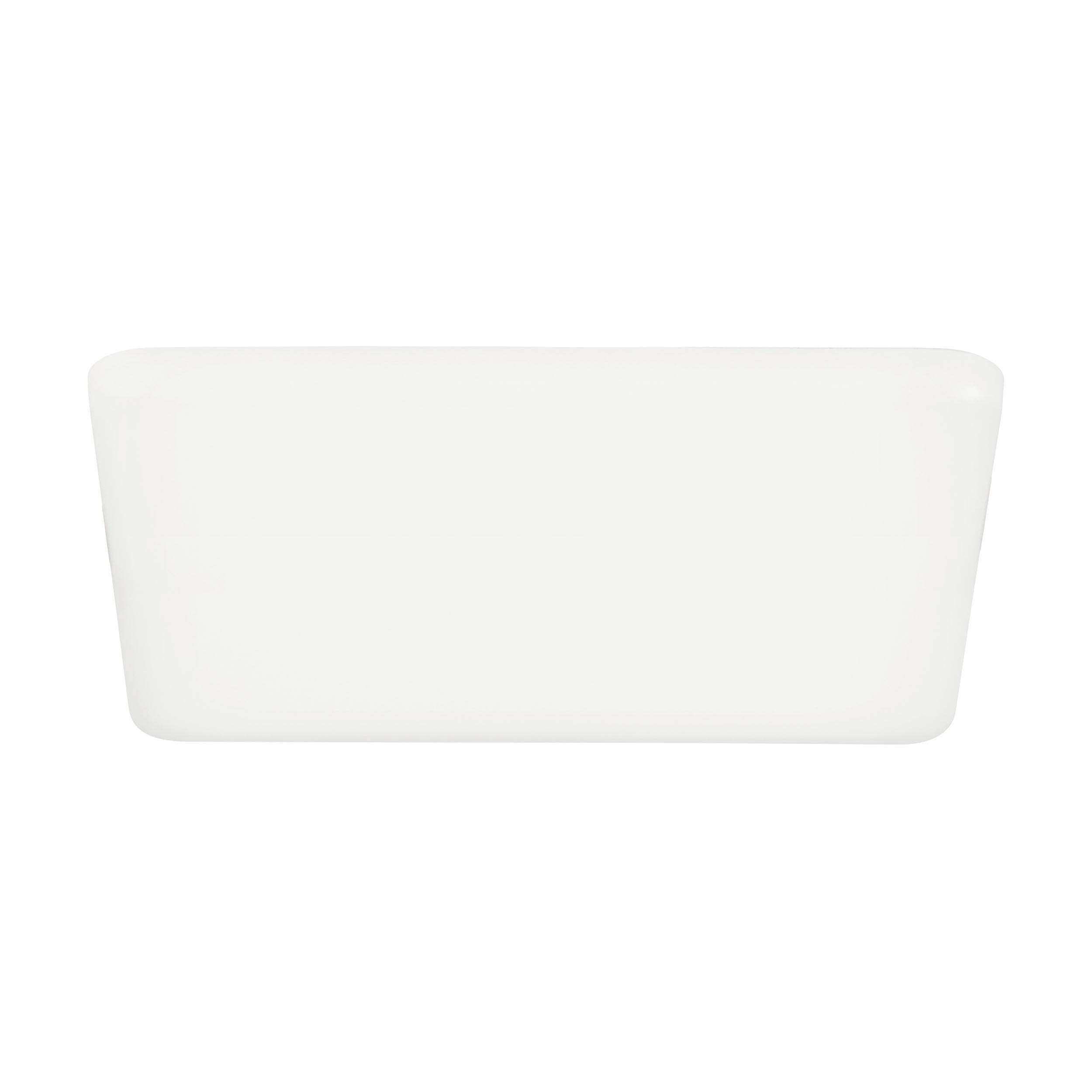 Lustre et plafonnier extérieur plastique blanc RAPITA L10CM LED INT 1X5,5W