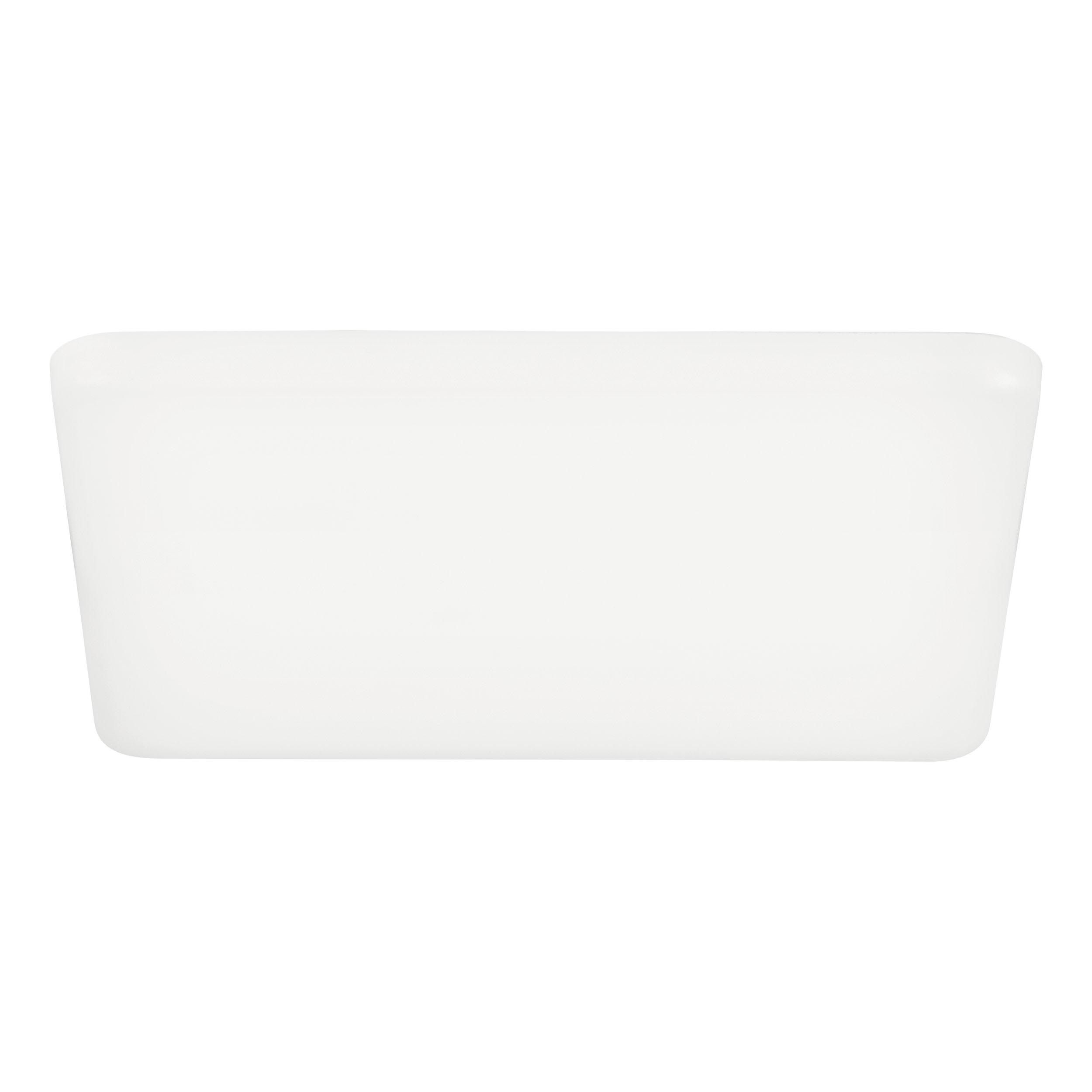 Plafonnier en plastique blanc RAPITA L21,5CM LED INT 10X18W