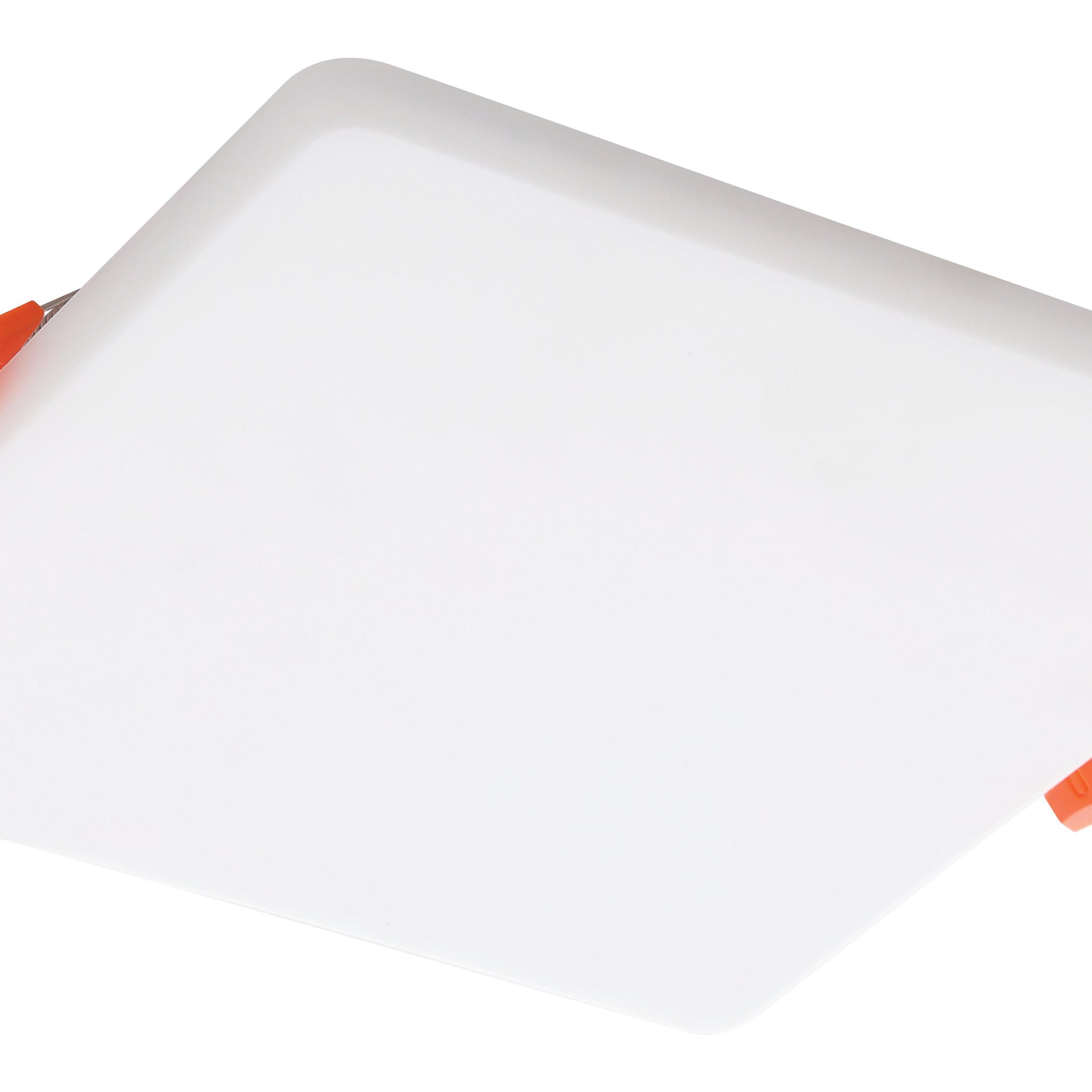 Plafonnier en plastique blanc RAPITA L21,5CM LED INT 10X18W