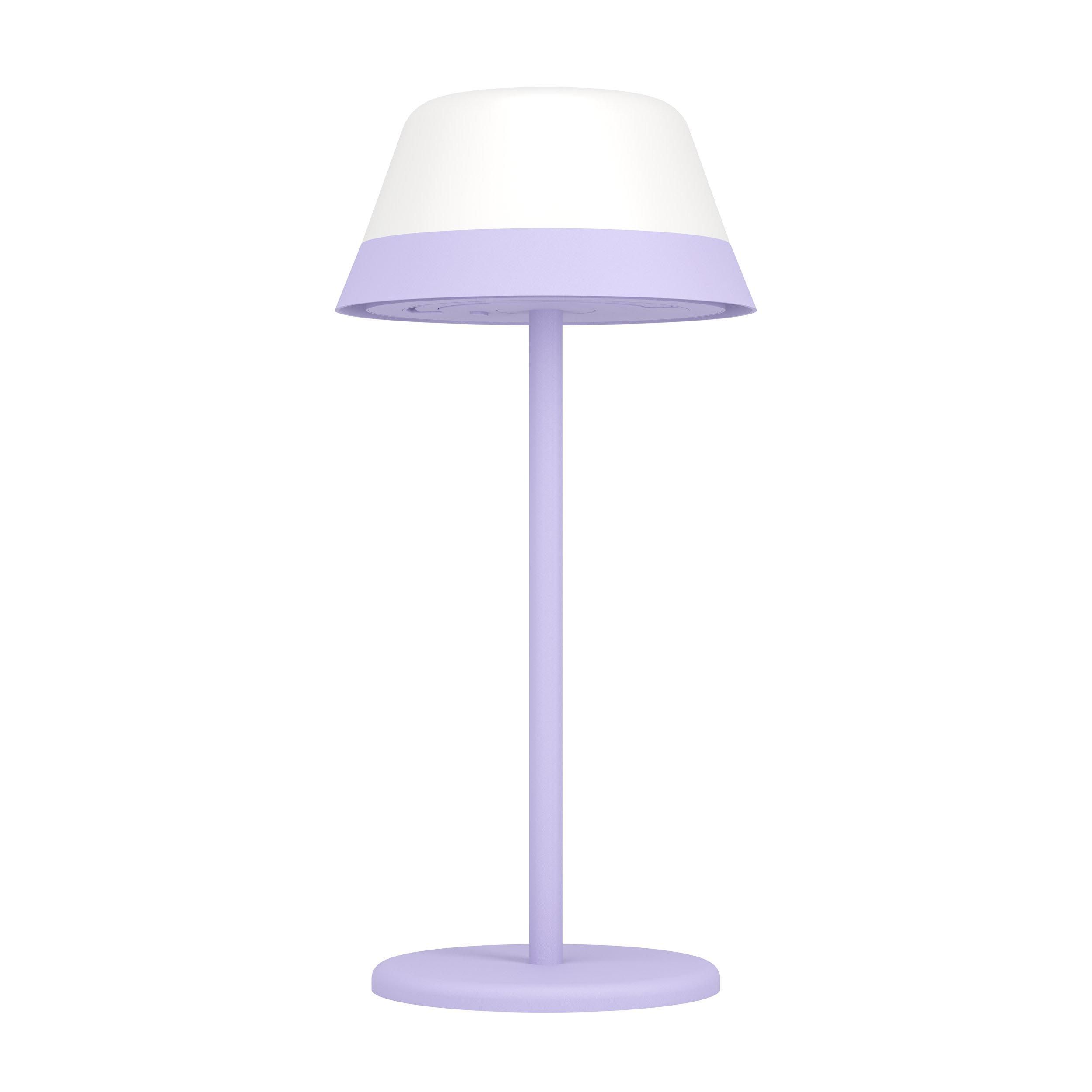 Lampe de sol extérieure plastique violet MEGGIANO LED INT 1X1,5W