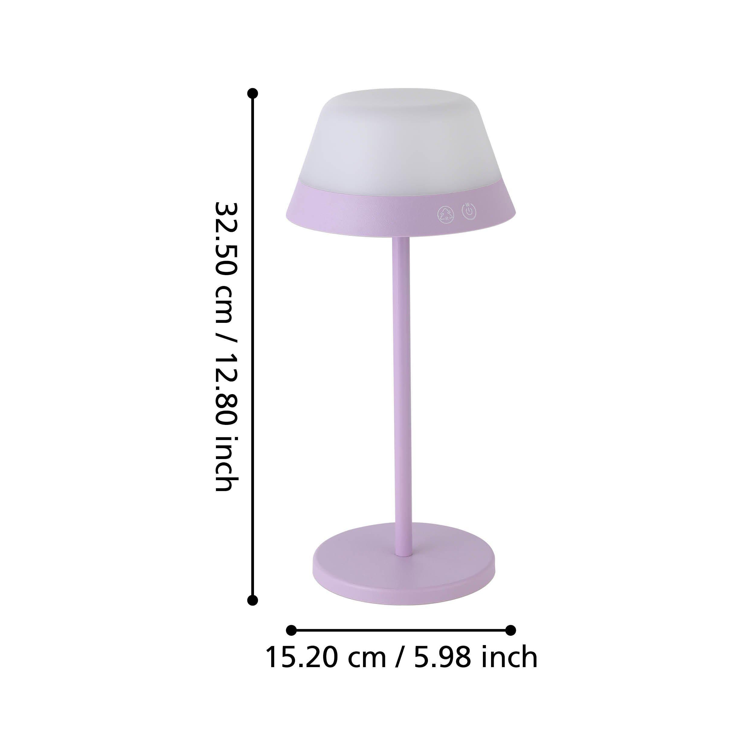 Lampe de sol extérieure plastique violet MEGGIANO LED INT 1X1,5W