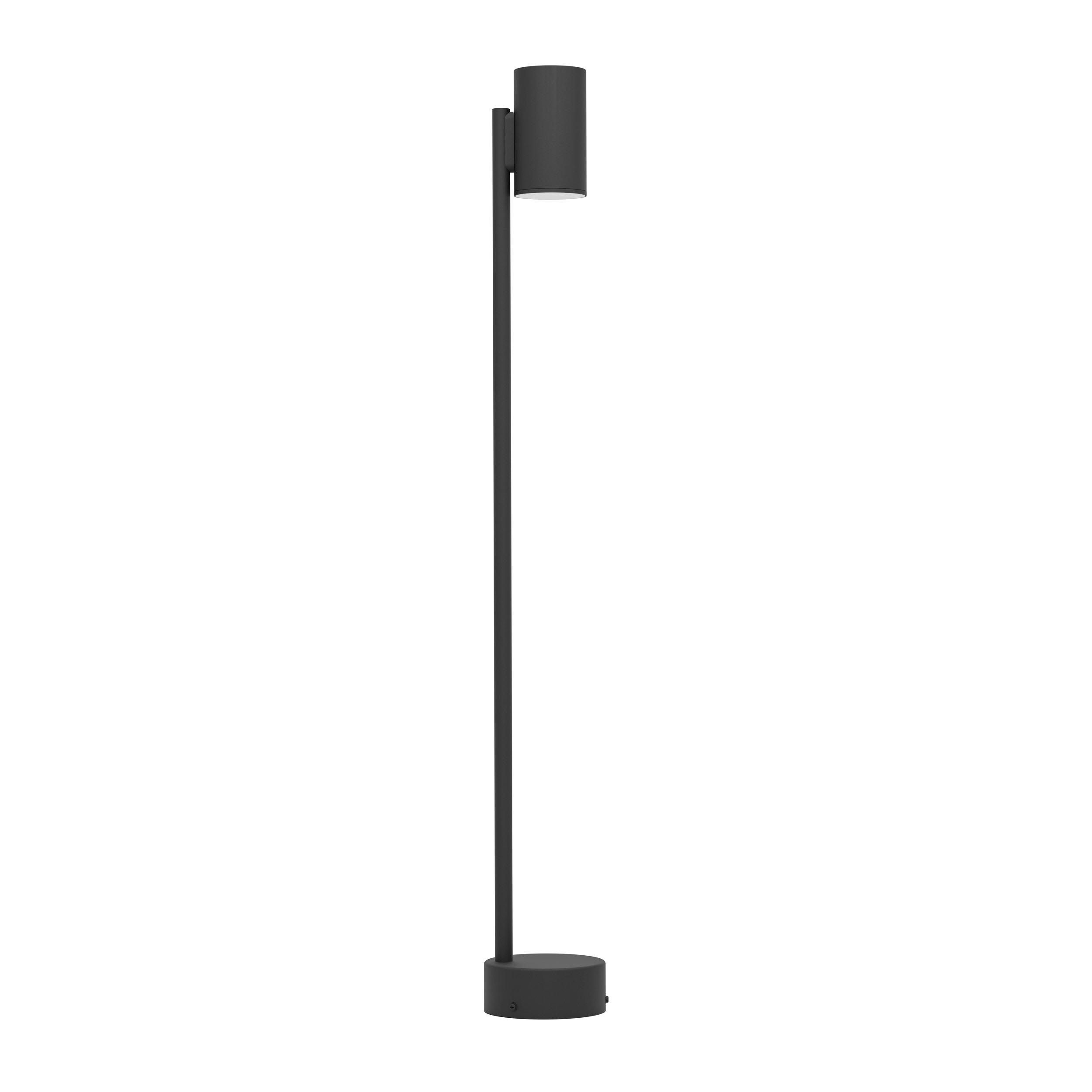 Lampadaire extérieur métal noir IZZALINI GU10 1X2,8W