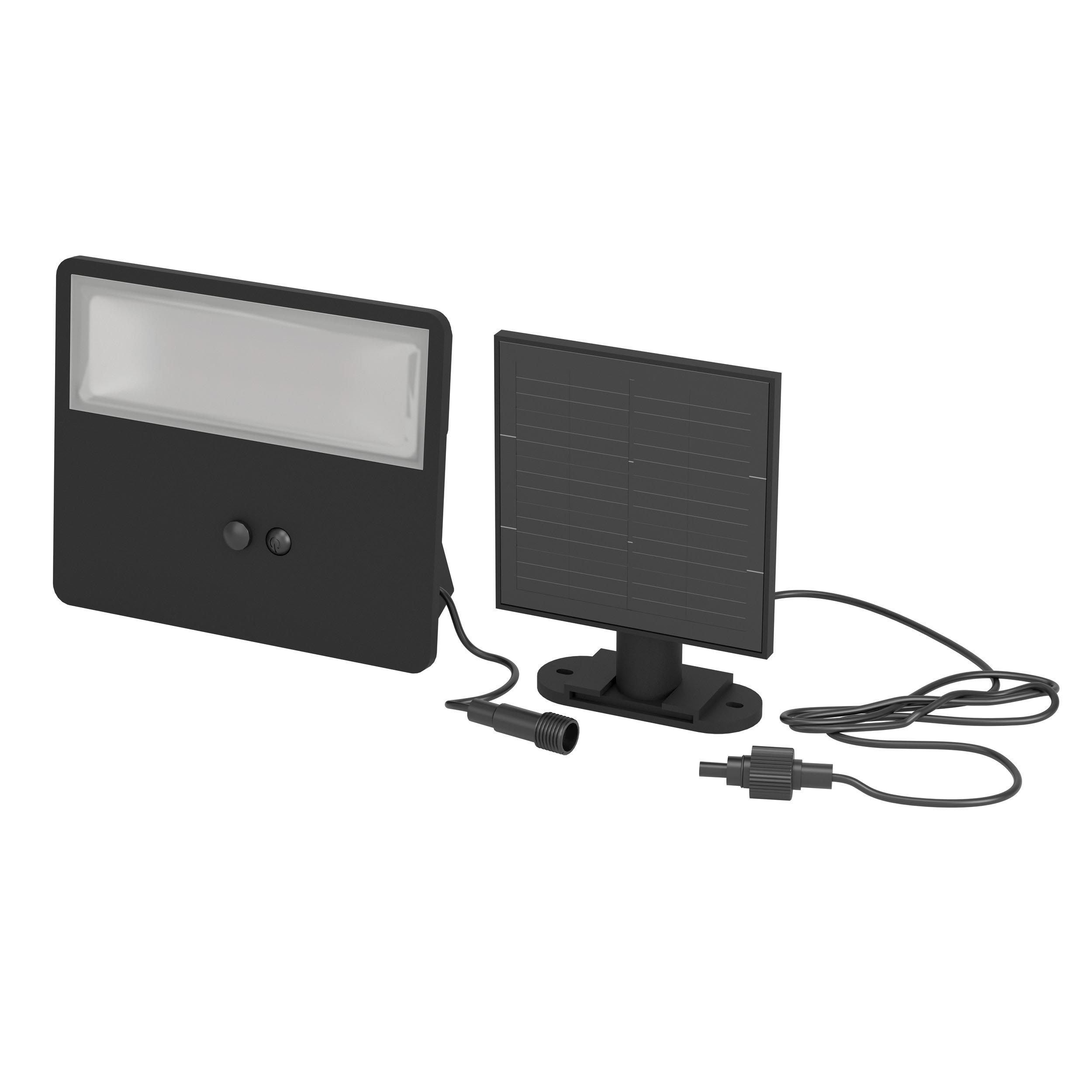 Applique extérieure plastique noir PANETTIERI LED INT 3X8,7W