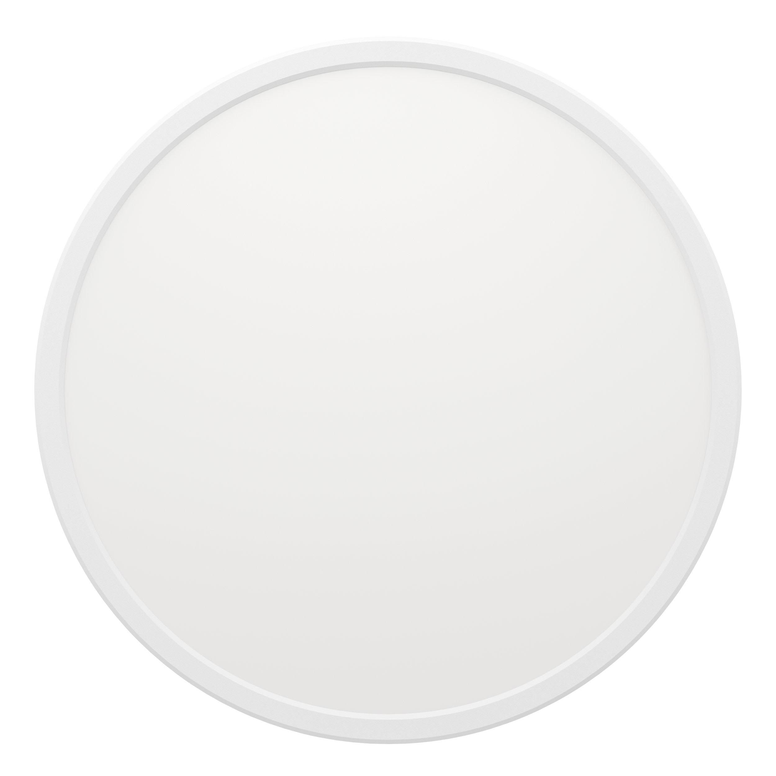 Plafonnier plastique blanc ROVITO LED INT 13,9W