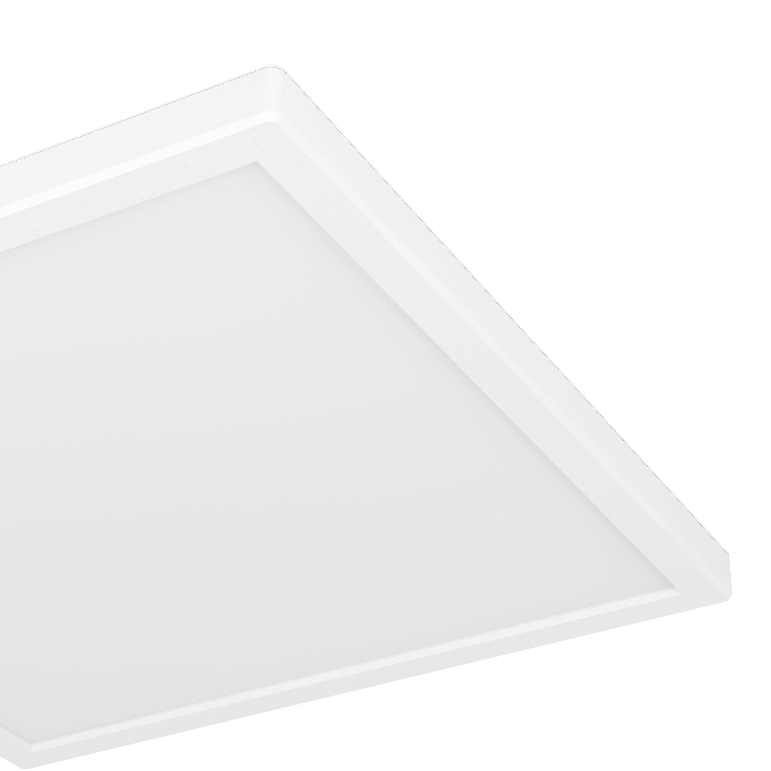 Plafonnier en plastique blanc ROVITO LED INT 13,4W