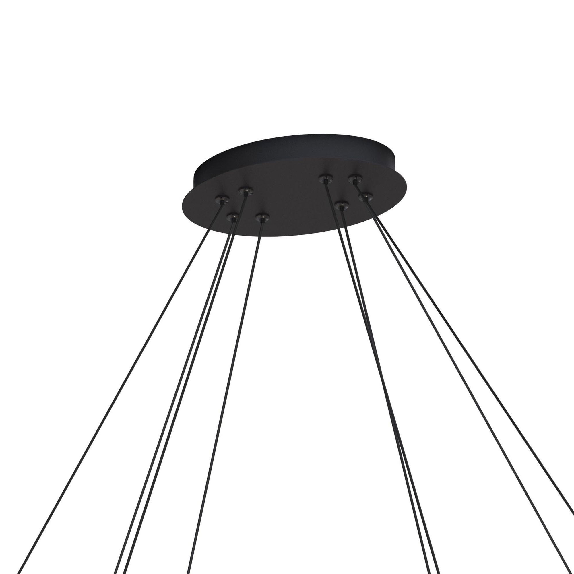 Suspension LED dimmable OFFAGNA noir D120cm