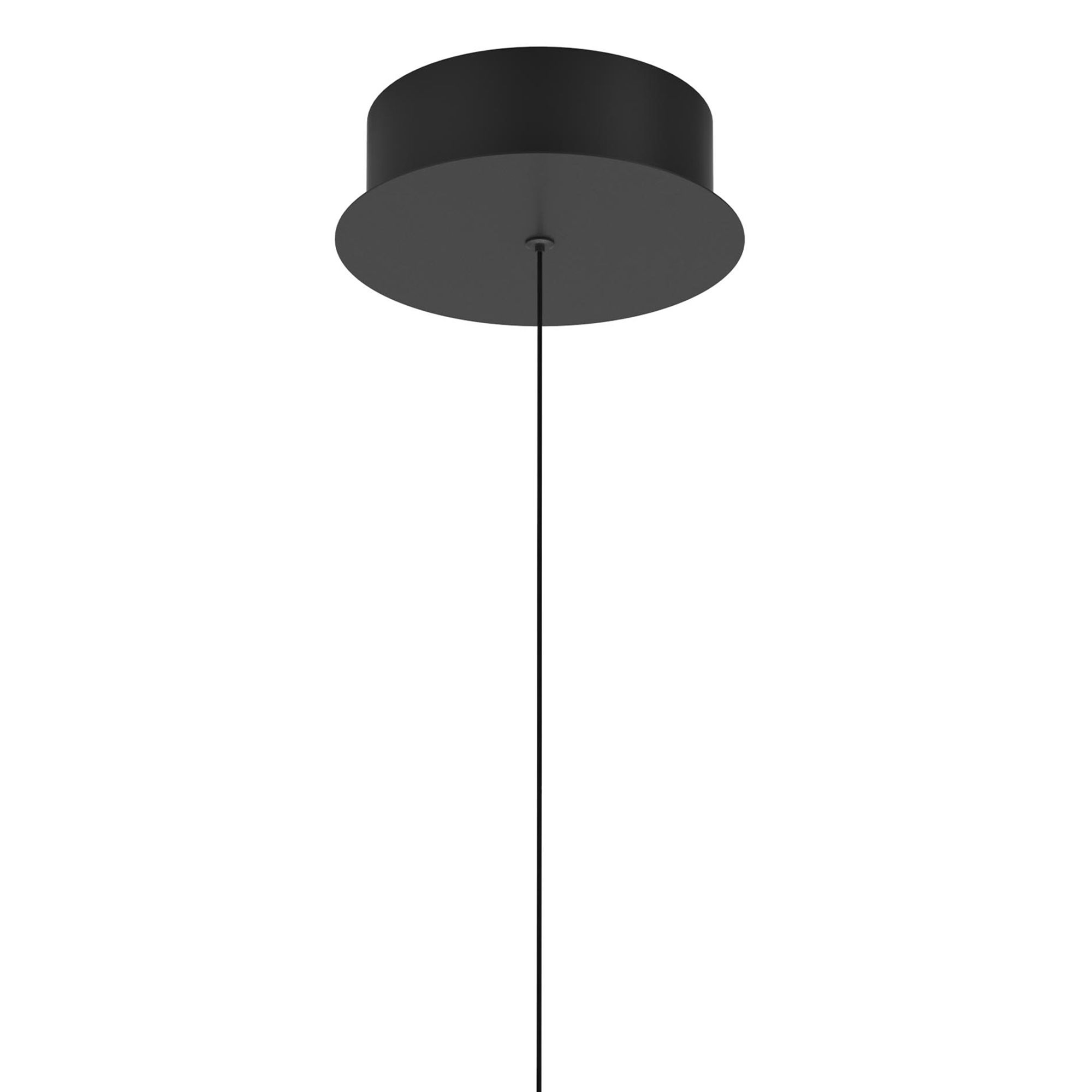 Suspension LED dimmable CENICIENTOS noir D55cm