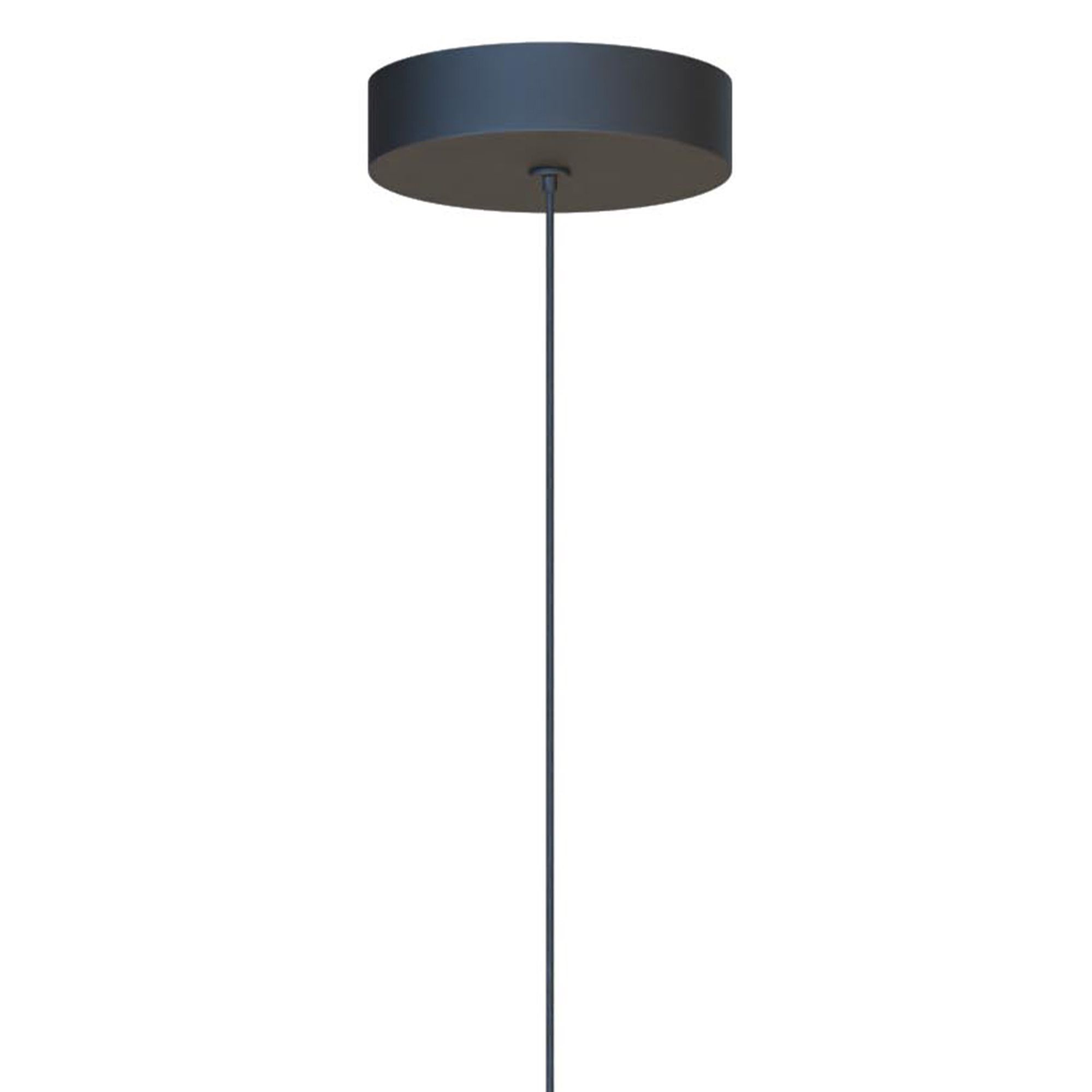 Suspension LED dimmable CUPPICCIA noir Ø26cm