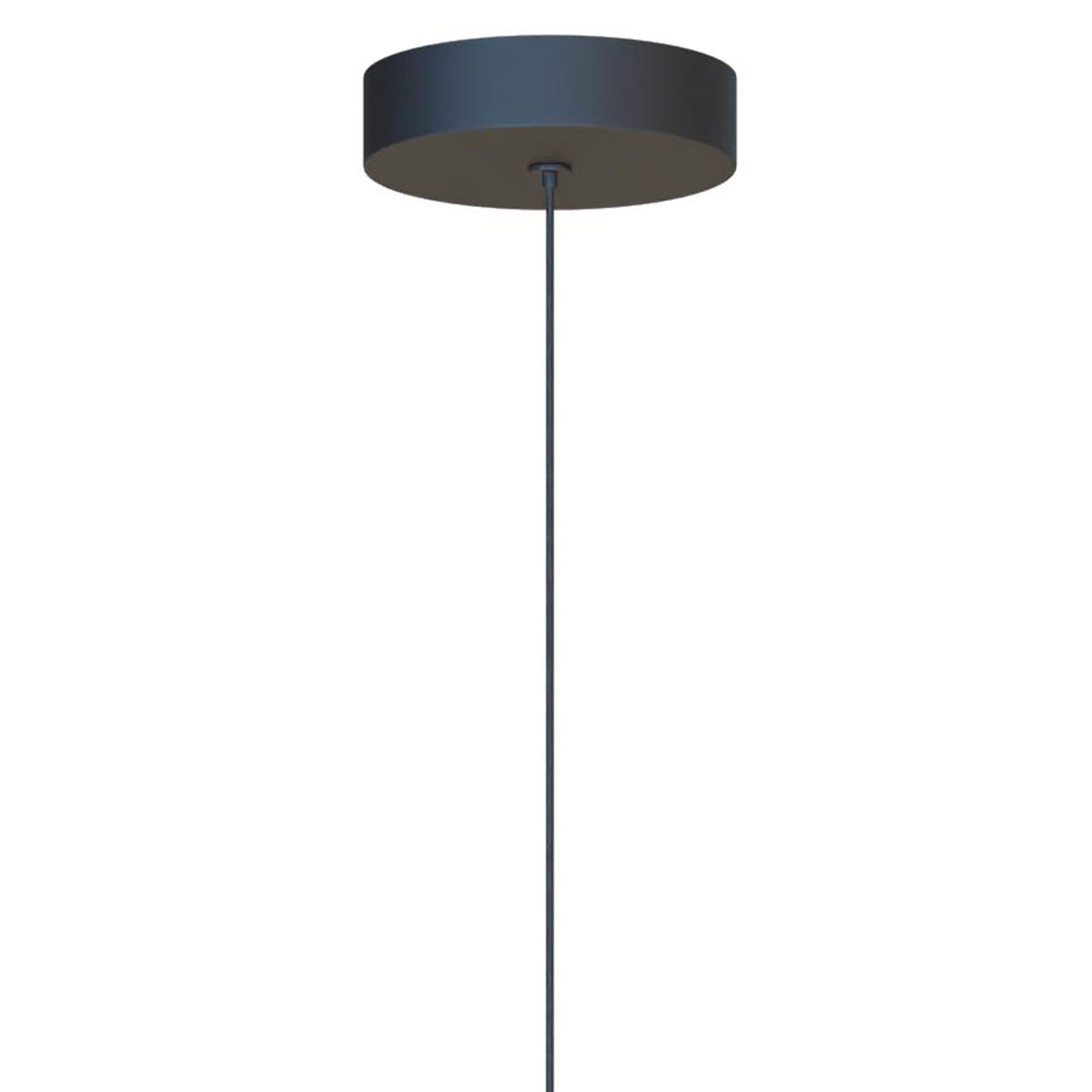 Suspension LED CUPPICCIA Métal noir 26cm