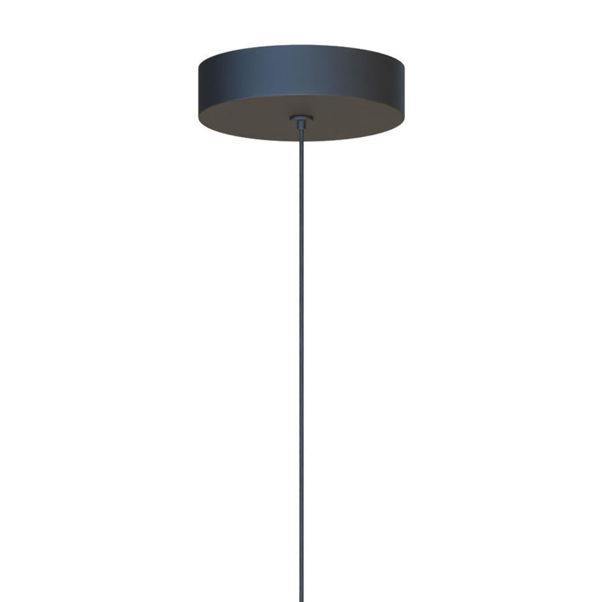 Suspension LED dimmable CUPPICCIA noir Ø30cm