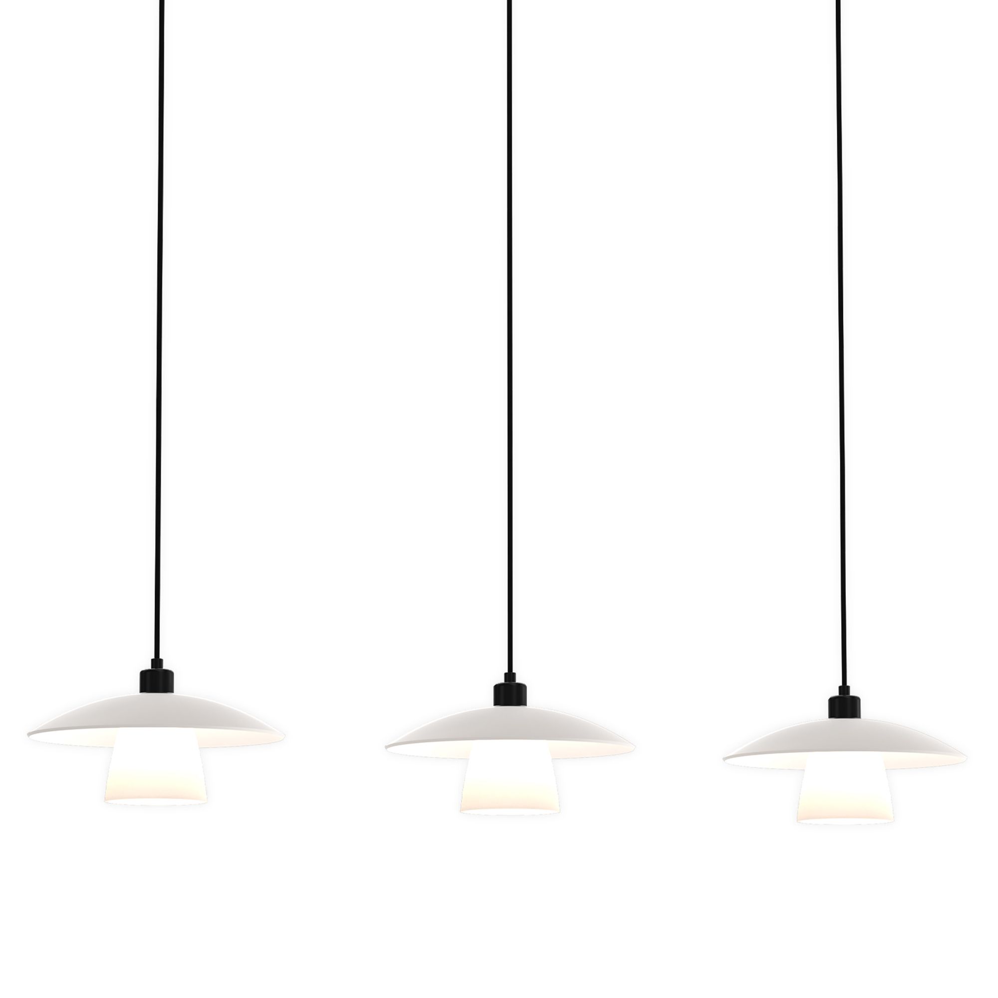 Suspension SCANDI Verre L120cm