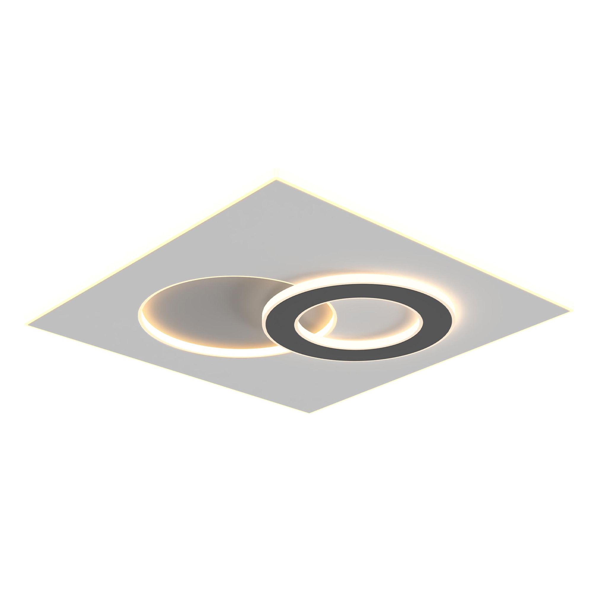 Plafonnier LED dimmable CEIL blanc L55cm