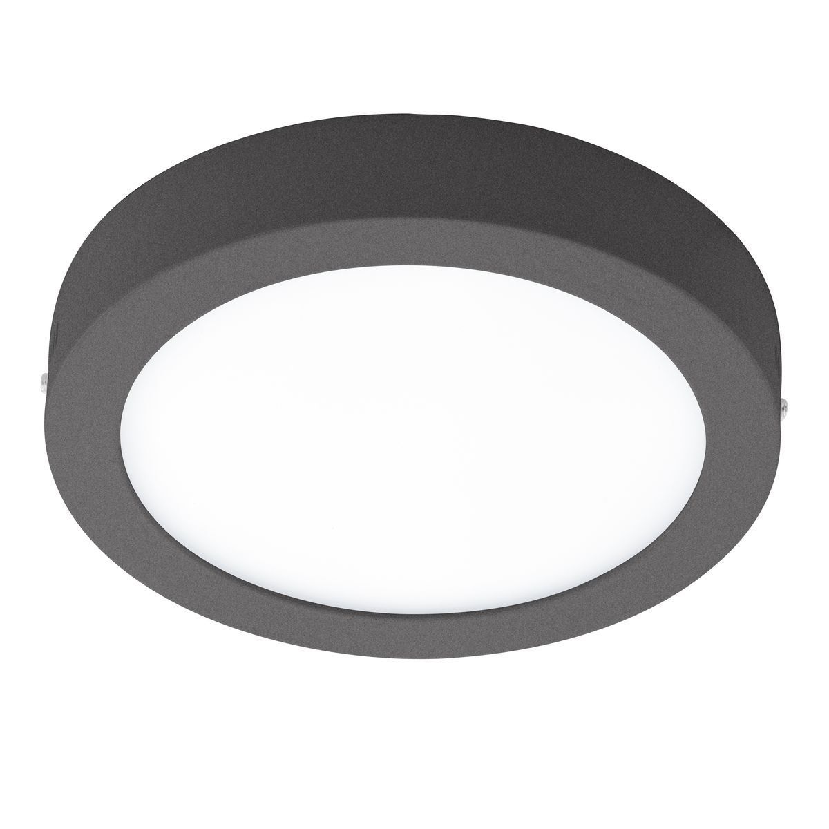 Plafonnier extérieur LED ARGOLIS en aluminium gris anthracite